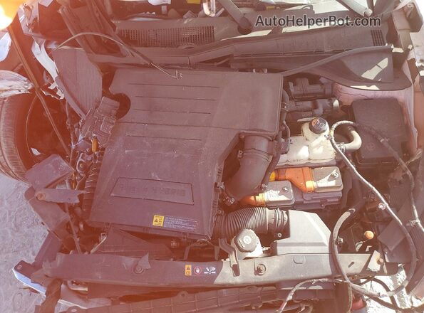 KNDCC3LD7L5385567 2020 KIA NIRO White უკანა სალონის ხედი