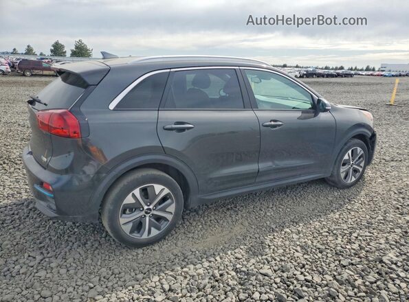 KNDCC3LG0N5160792 2022 KIA NIRO Black უკანა მარჯვენა