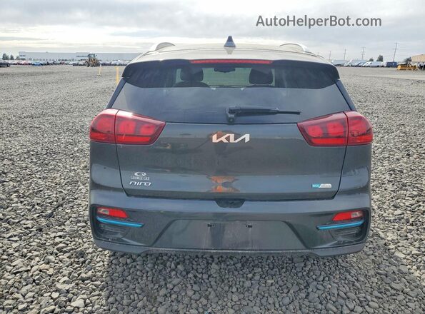 KNDCC3LG0N5160792 2022 KIA NIRO Black უკანა ხედი