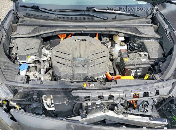 KNDCC3LG0N5160792 2022 KIA NIRO Black ძრავის განყოფილების ხედი
