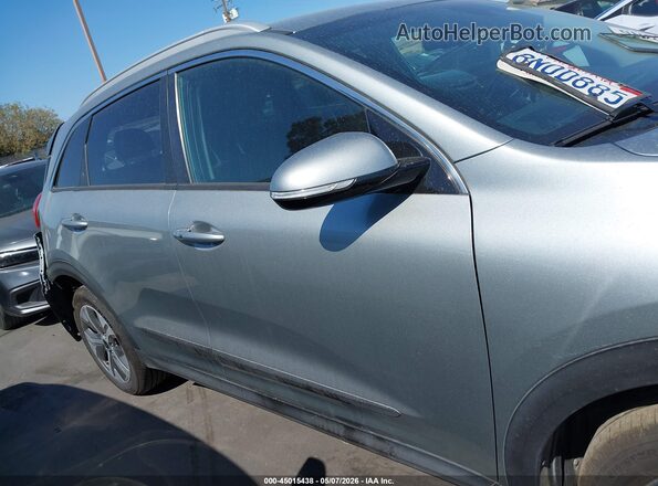 KNDCC3LG3K5020294 2019 KIA NIRO EV Silver Սալոնի հետևի տեսք