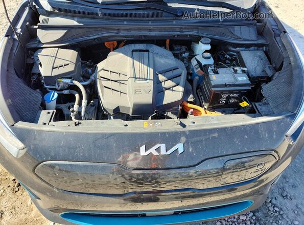 KNDCC3LG4N5116617 2022 KIA NIRO Gray Vista del compartimento del motor