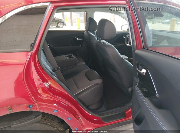 KNDCC3LG7N5124369 2022 KIA NIRO EV Red Widok naklejki z numerem VIN