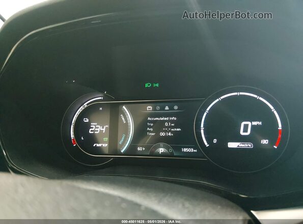KNDCC3LG8N5144159 2022 KIA NIRO EV Beige Rear seats view