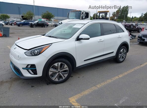 KNDCC3LG9L5047548 2020 KIA NIRO EV Белый Передняя левая четверть