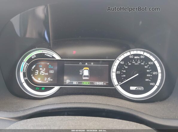 KNDCD3LD1J5205106 2018 KIA NIRO PLUG-IN HYBRID Black Vista de los asientos traseros