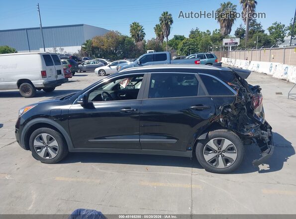 KNDCD3LD1J5205106 2018 KIA NIRO PLUG-IN HYBRID Black Vista interior de 360 grados