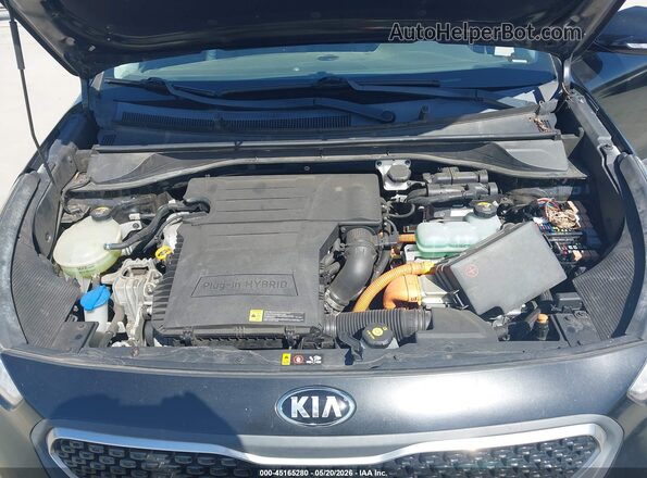 KNDCD3LD1J5205106 2018 KIA NIRO PLUG-IN HYBRID Black Vista trasera