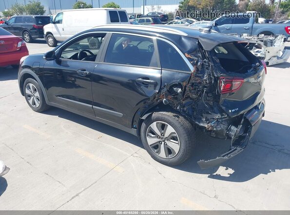 KNDCD3LD1J5205106 2018 KIA NIRO PLUG-IN HYBRID Black Trasero izquierdo