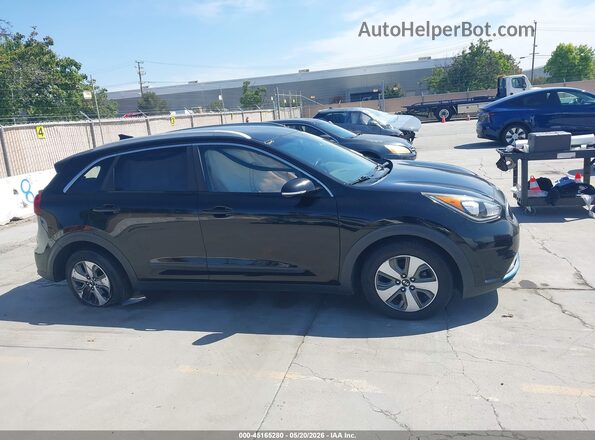 KNDCD3LD1J5205106 2018 KIA NIRO PLUG-IN HYBRID Black Vista interior trasera