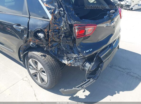 KNDCD3LD1J5205106 2018 KIA NIRO PLUG-IN HYBRID Black Vista frontal