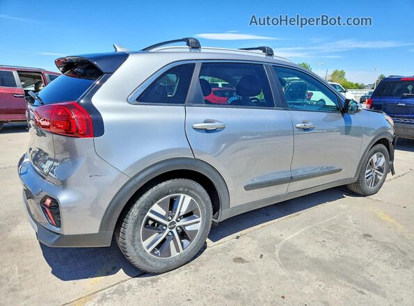 KNDCD3LD6N5546765 2022 KIA NIRO Gray უკანა მარჯვენა