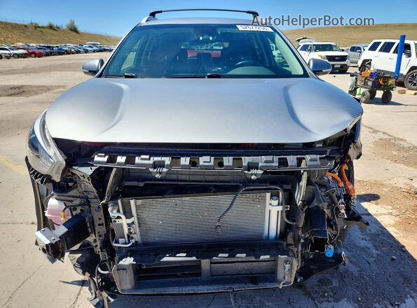 KNDCD3LD6N5546765 2022 KIA NIRO Gray წინა ხედი