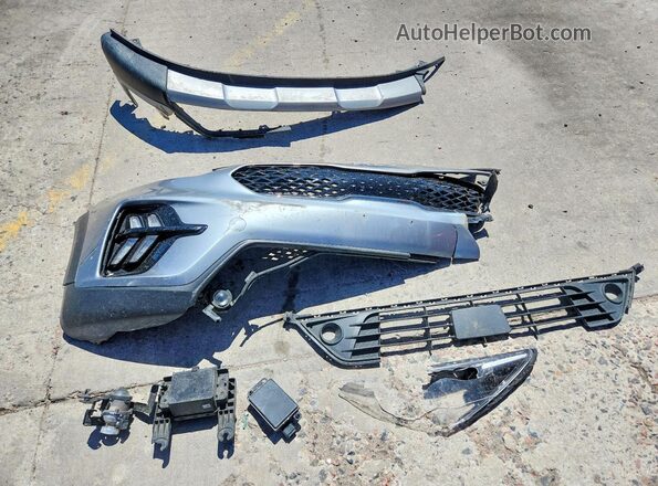 KNDCD3LD6N5546765 2022 KIA NIRO Gray VIN კოდის სტიკერის ხედი