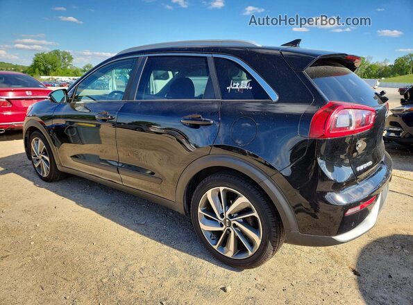 KNDCE3LC2H5047132 2017 KIA NIRO Black Tył lewy
