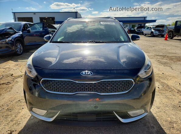 KNDCE3LC2H5047132 2017 KIA NIRO Black Widok z przodu