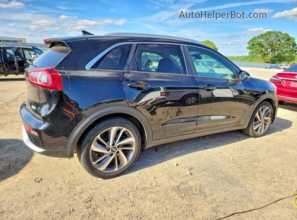 KNDCE3LC2H5047132 2017 KIA NIRO Black Tył prawy