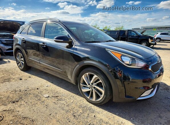 KNDCE3LC2H5047132 2017 KIA NIRO Black Przód prawy