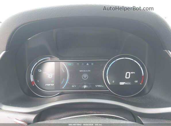 KNDCE3LG2K5017980 2019 KIA NIRO EV White 