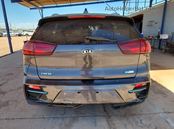 KNDCE3LG3L5064369 2020 KIA NIRO Charcoal Հետևի տեսք