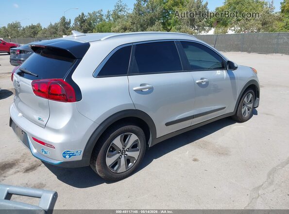 KNDCM3LD0K5337629 2019 KIA NIRO PLUG-IN HYBRID Silver უკანა მარჯვენა