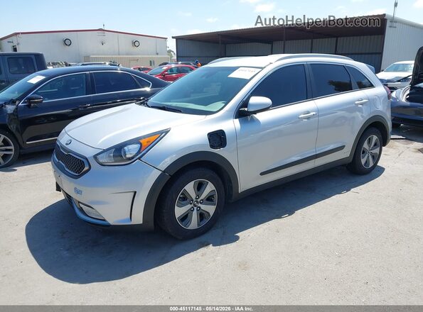 KNDCM3LD0K5337629 2019 KIA NIRO PLUG-IN HYBRID Silver წინა მარცხენა ხედი სამი მეოთხედიდან