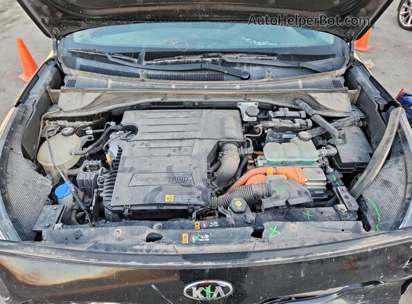 KNDCM3LD1L5390664 2020 KIA NIRO Black Vista interior trasera
