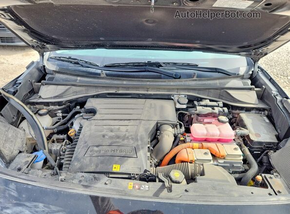 KNDCM3LD1N5503239 2022 KIA NIRO Black Vista interior trasera