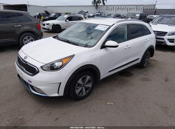 KNDCM3LD5K5234335 2019 KIA NIRO PLUG-IN HYBRID White Front left