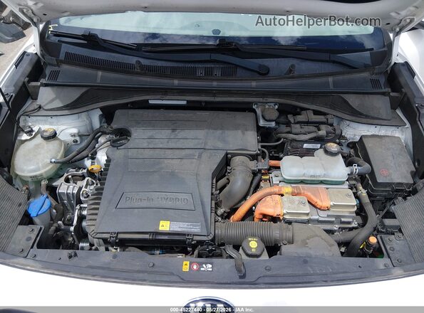 KNDCM3LD5K5234335 2019 KIA NIRO PLUG-IN HYBRID White Rear view
