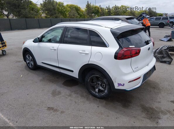 KNDCM3LD5K5234335 2019 KIA NIRO PLUG-IN HYBRID White Rear left