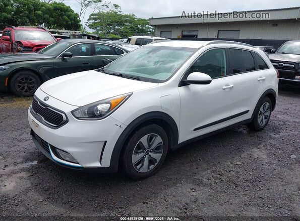 KNDCM3LD7J5211010 2018 KIA NIRO PLUG-IN HYBRID White Передня ліва чверть