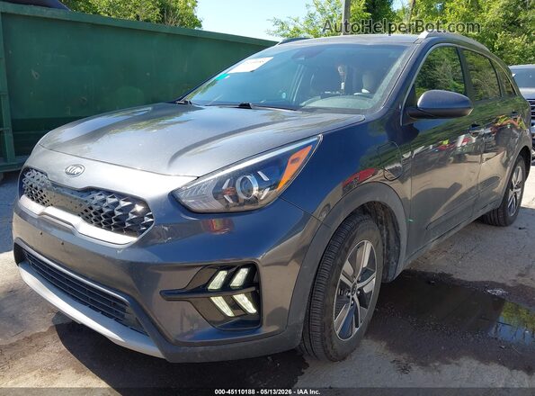 KNDCM3LD7M5463229 2021 KIA NIRO PLUG-IN HYBRID Gray Передня ліва чверть