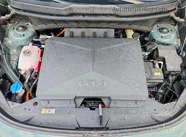 KNDCP3L11T5147711 2026 KIA NIRO Зеленый Вид задней части салона