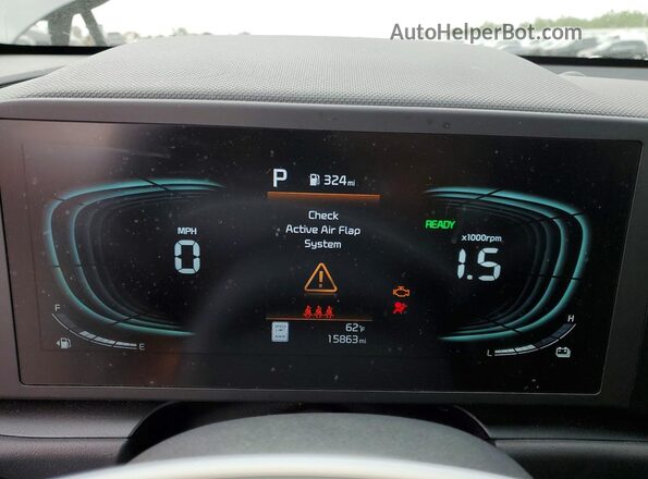 KNDCP3LE0T5330746 2026 KIA NIRO Gray Սարքավորումների վահանակի տեսք
