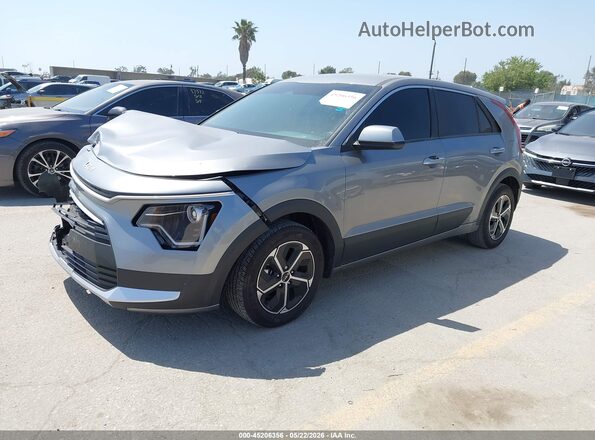 KNDCP3LE1S5216236 2025 KIA NIRO Gray Передня ліва чверть