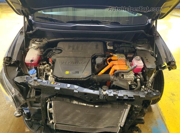 KNDCP3LEXT5320371 2026 KIA NIRO Gray Vista del compartimento del motor