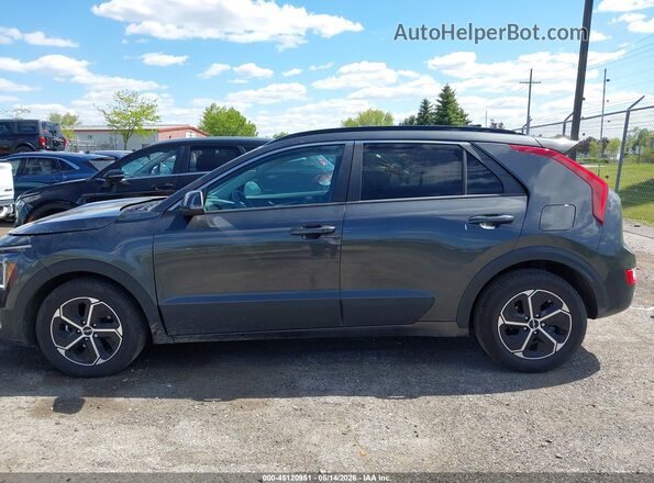 KNDCR3LE2S5257601 2025 KIA NIRO Gray Սալոնի 360 աստիճան տեսք