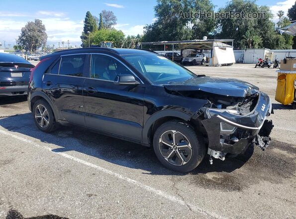 KNDCR3LE5R5198523 2024 KIA NIRO Черный Передняя правая четверть