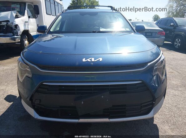 KNDCR3LE7P5091650 2023 KIA NIRO Синий Вид задней части салона