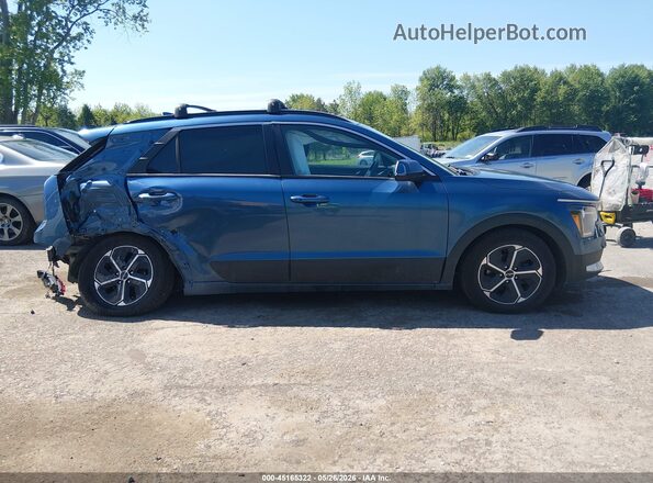 KNDCR3LE7P5091650 2023 KIA NIRO Синий Панорамный вид салона 360°