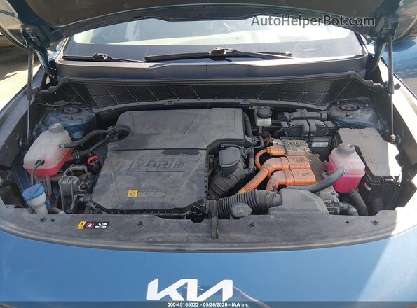 KNDCR3LE7P5091650 2023 KIA NIRO Синий Вид сзади