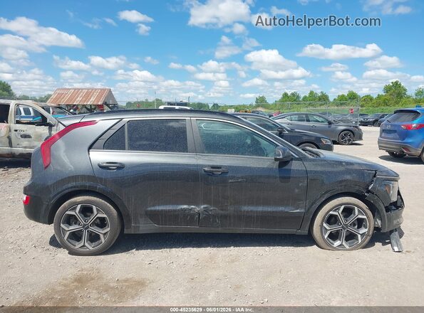 KNDCR3LE7R5175325 2024 KIA NIRO Black Панорамний вид салону 360°