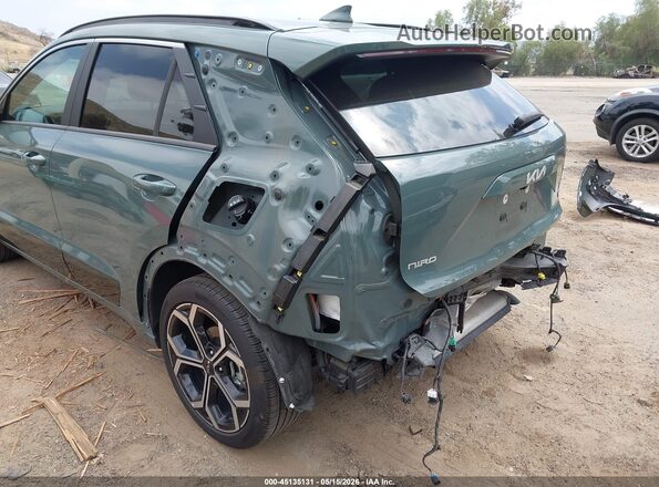 KNDCR3LE8P5114496 2023 KIA NIRO Green წინა ხედი