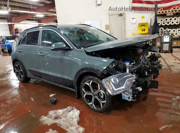 KNDCR3LE9S5260902 2025 KIA NIRO Gray Delantero derecho