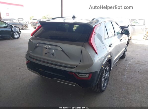 KNDCT3L18P5033125 2023 KIA NIRO EV Gray Հետևի աջ