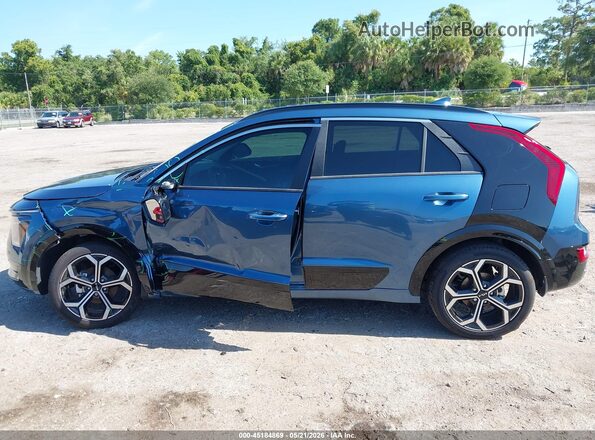 KNDCT3LE3S5249184 2025 KIA NIRO Blue 360 interior view