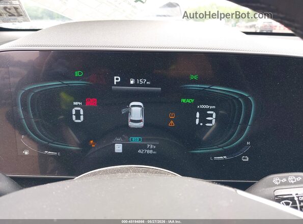 KNDCT3LE8P5059095 2023 KIA NIRO Gray Вид задніх сидінь
