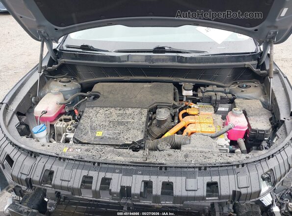 KNDCT3LE8P5059095 2023 KIA NIRO Gray Вид ззаду