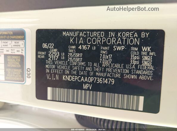 KNDEPCAA0P7361479 2023 KIA SELTOS White 
